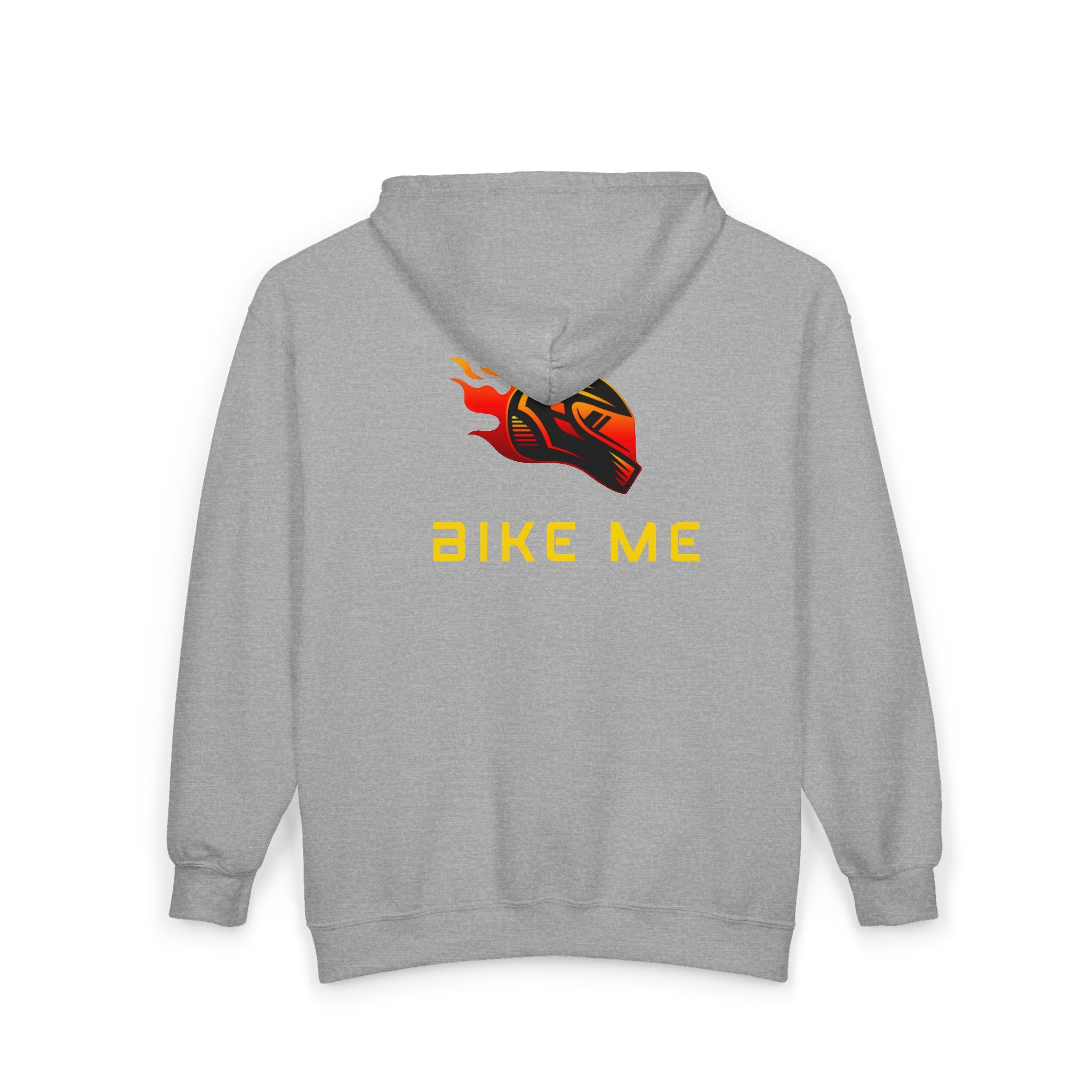 "Bike Me" Graphic Zip-Up Hoodie