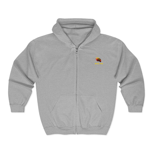 "Bike Me" Graphic Zip-Up Hoodie