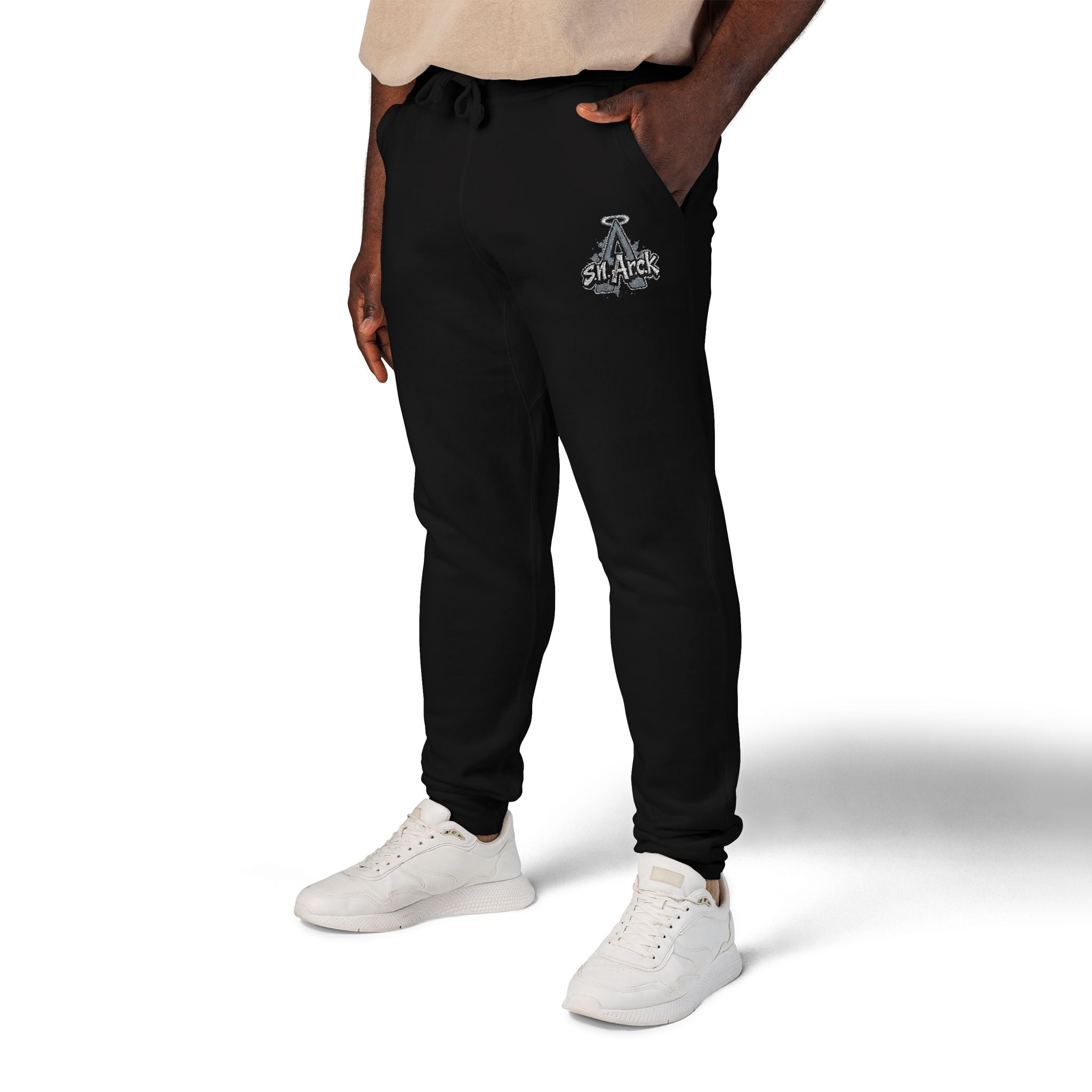 snArck Embroidered Joggers