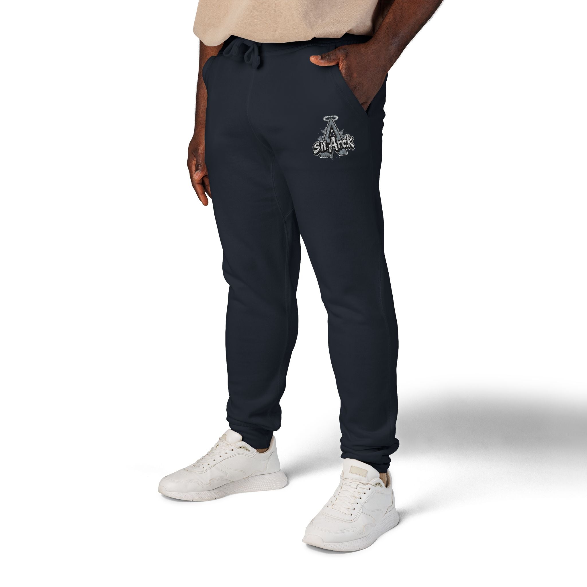 snArck Embroidered Joggers