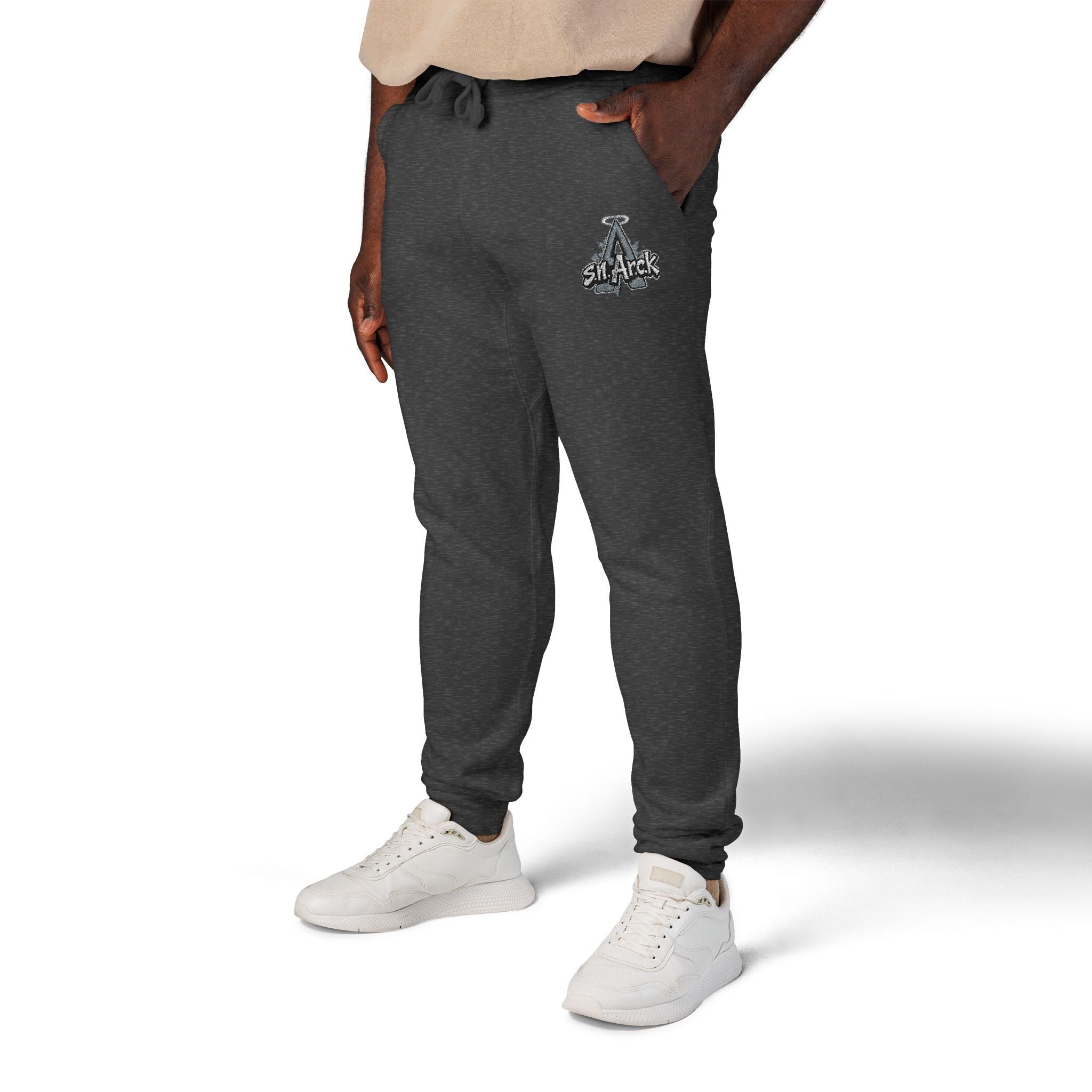 snArck Embroidered Joggers
